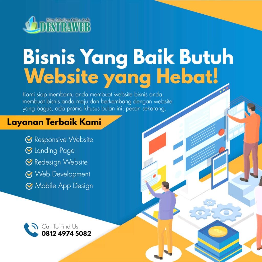 Pembuatan website perusahaan yang profesional dan efektif