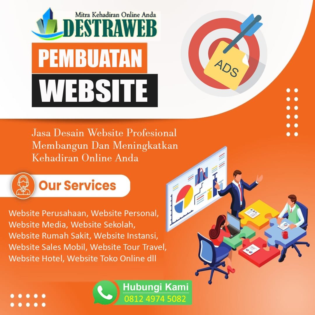 Destraweb - jasa pembuatan website & aplikasi destraweb desain website profesional